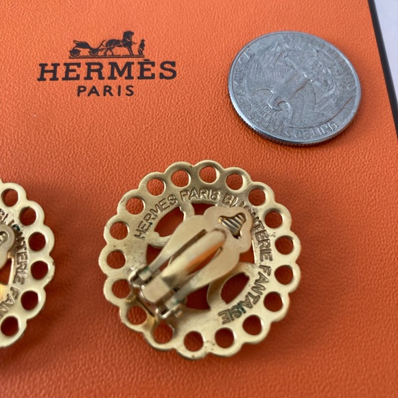 Hermes Haba Earrings - Picture 5 of 6